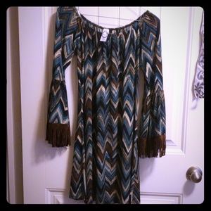 Fringe dress Small
